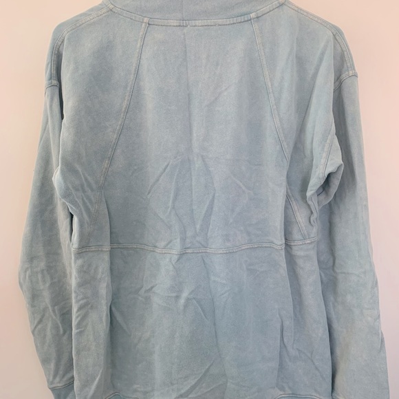 ViciCollection, Hem and Thread, Long Weekend Oversized Half Zip Sweater - Picture 8 of 9
